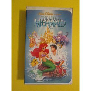The Little Mermaid Disney BANNED COVER ART RARE VTG VINTAGE BLACK DIAMOND VHS